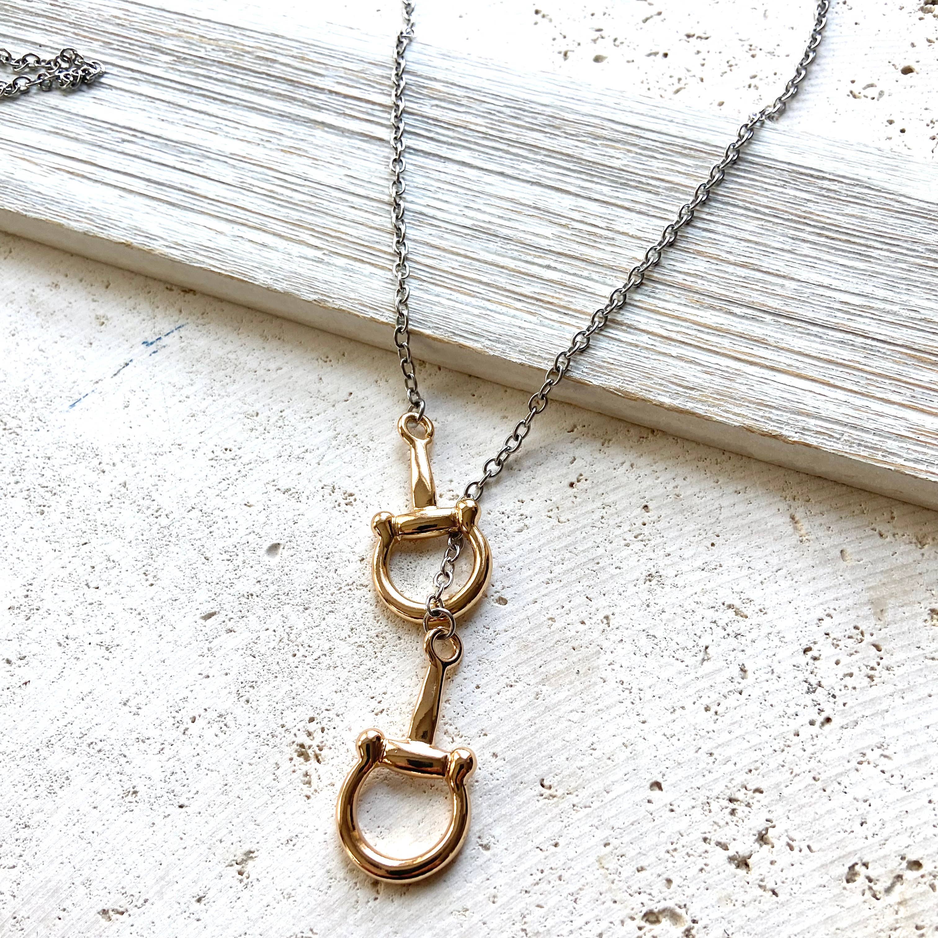 Equestrian Bit Necklace