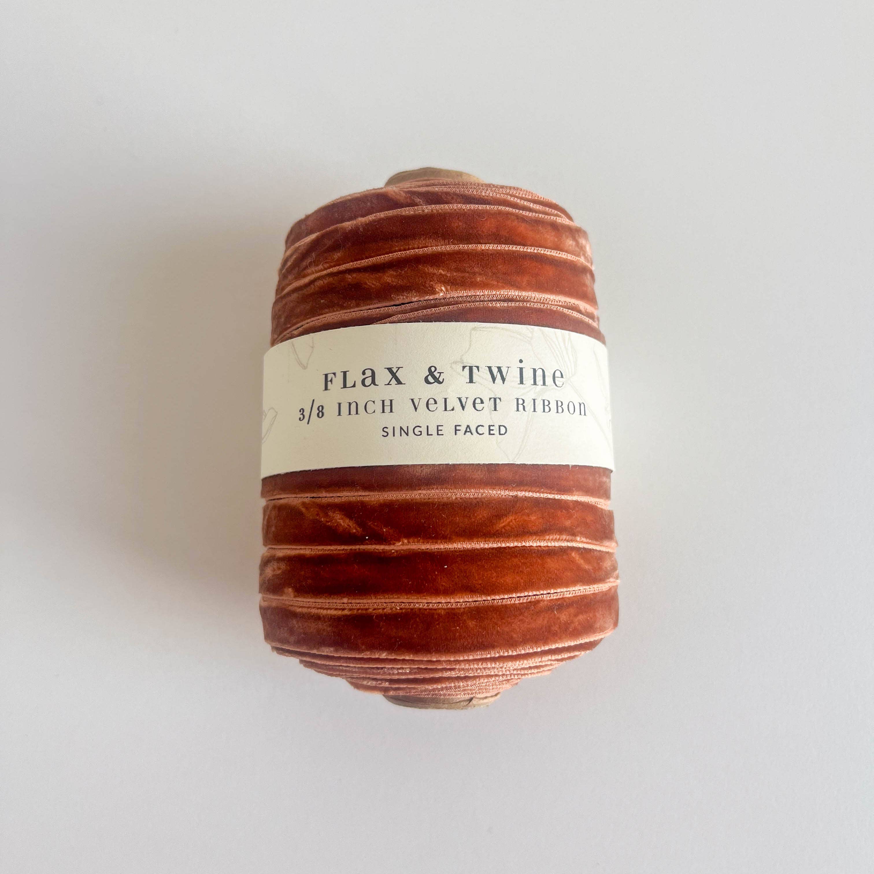3/8" Velvet Ribbon - 30 yards