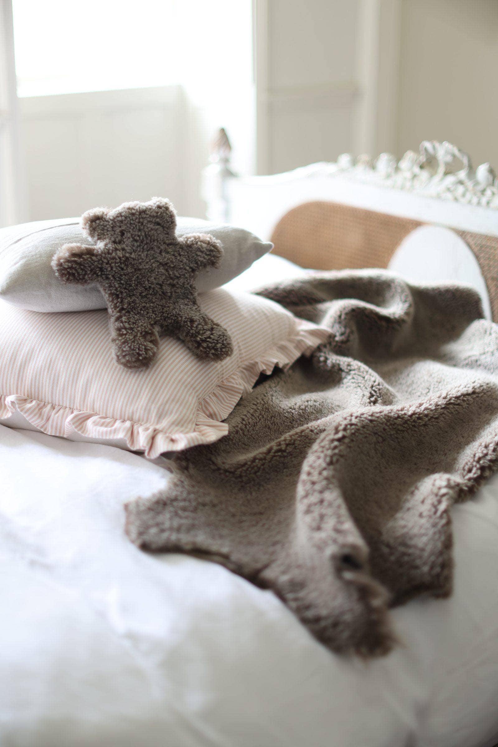 Hot Water Bottle Cover 0.2L Swedish Taupe Brown | Flat Eric Jr by Owen Barry