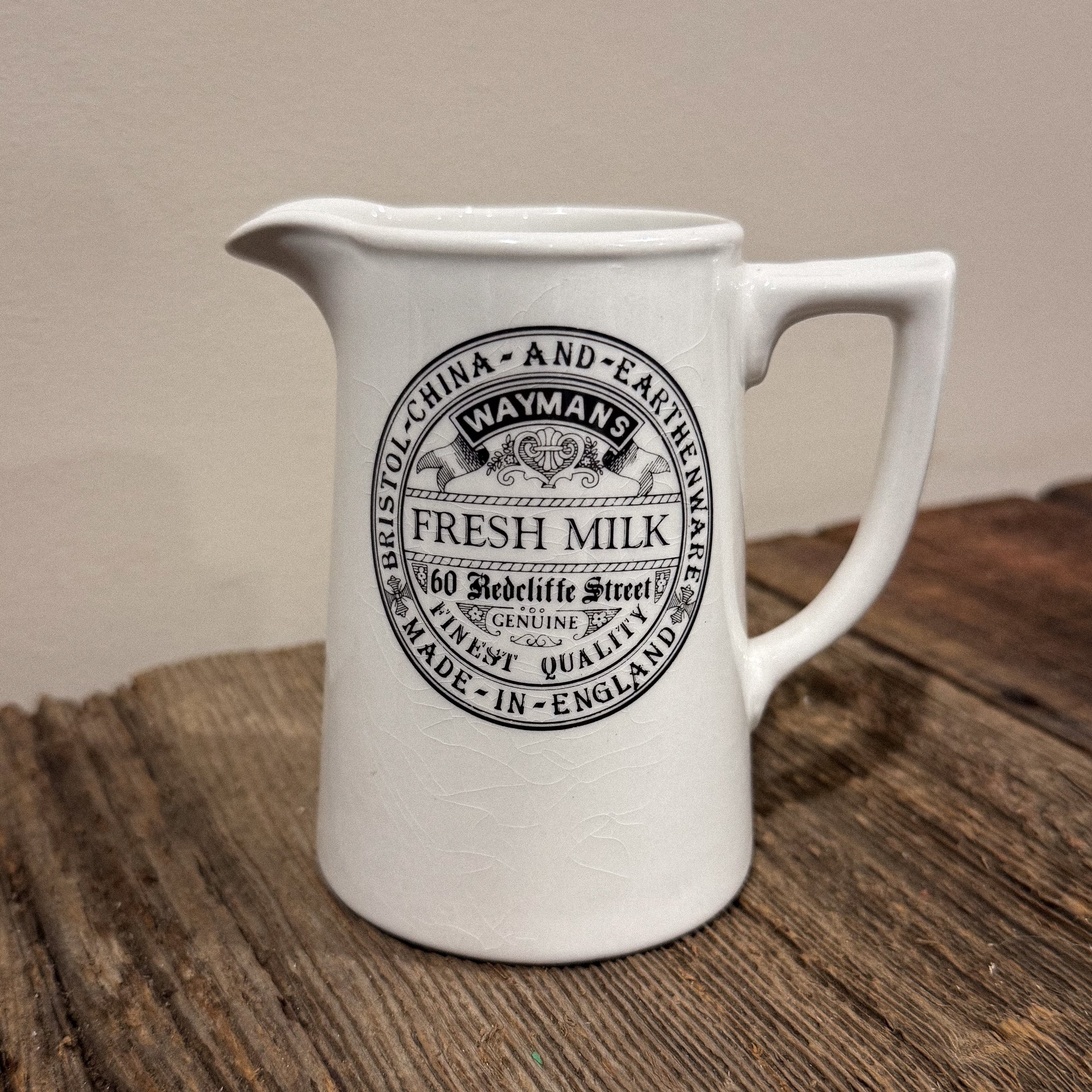 Wayman's Fresh Milk Jug