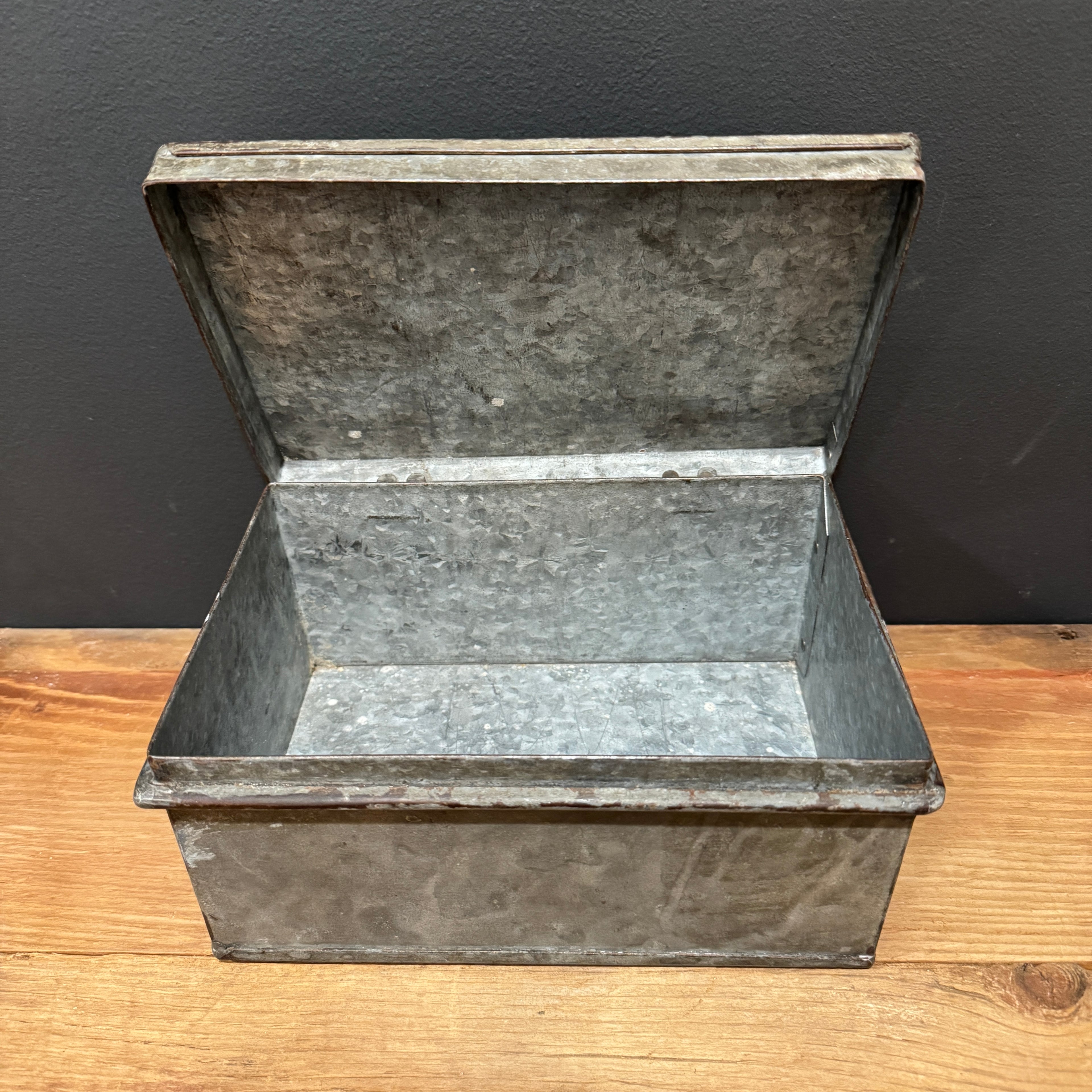 Vintage Galvanized Box