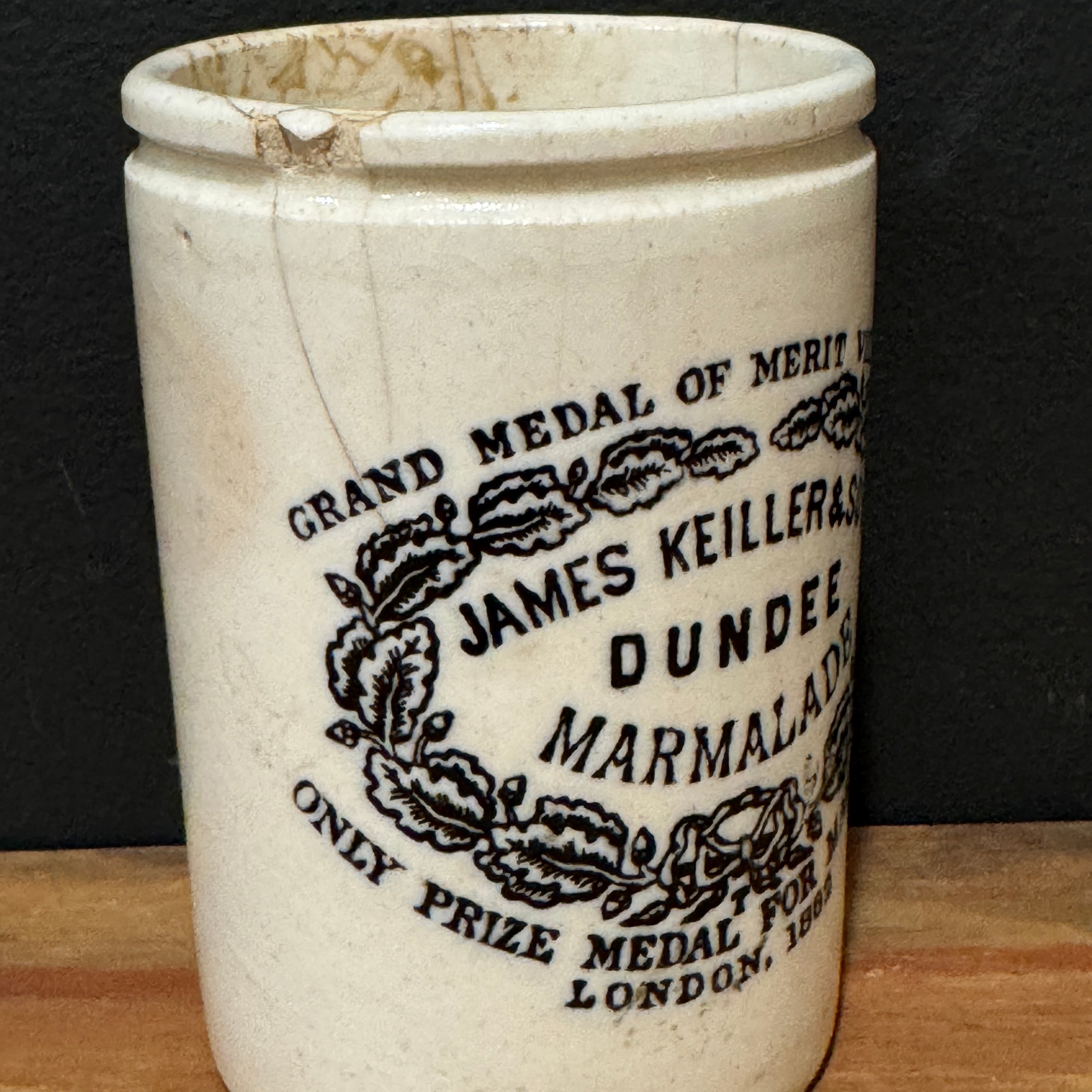 English Dundee Marmalade Jar