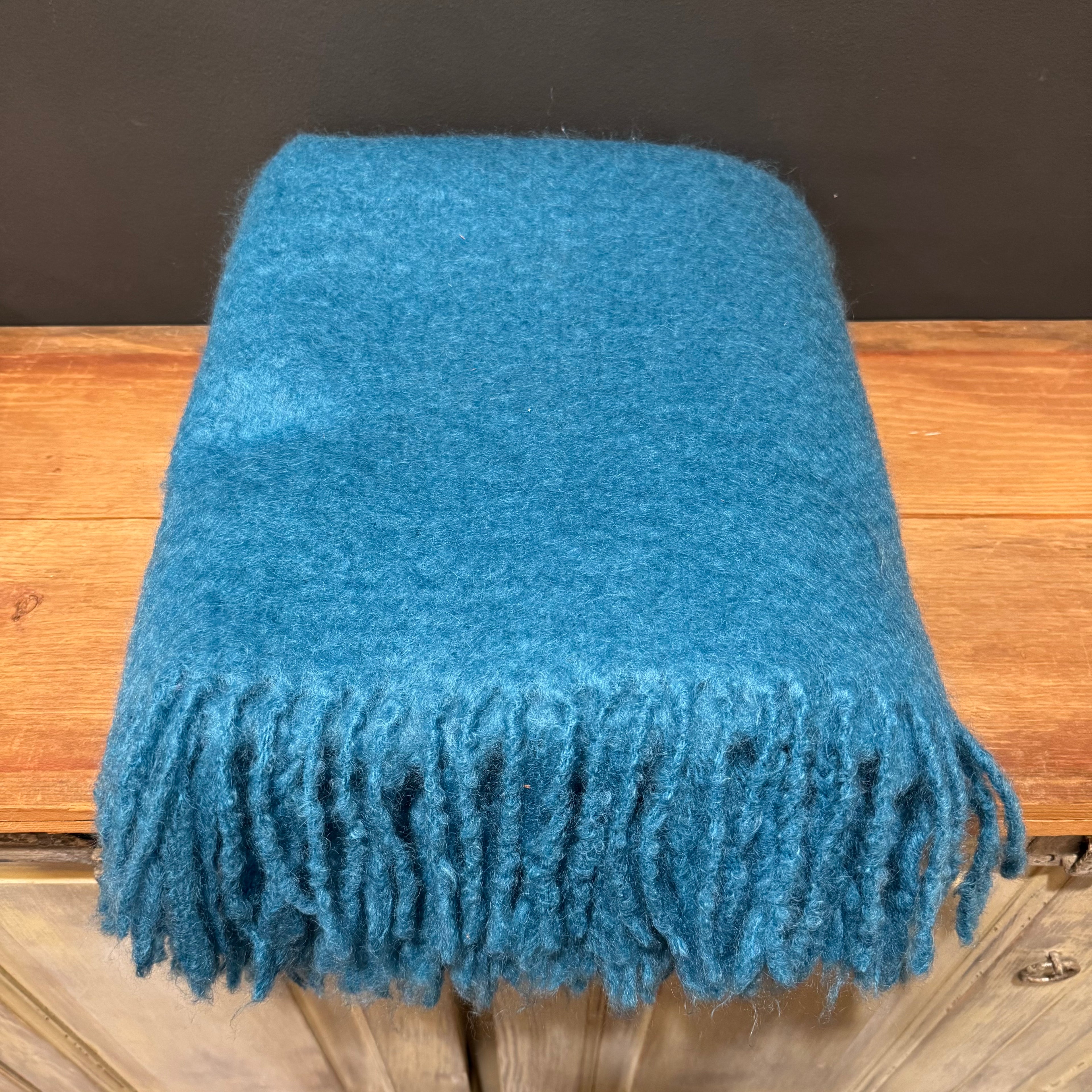 Teal Throw