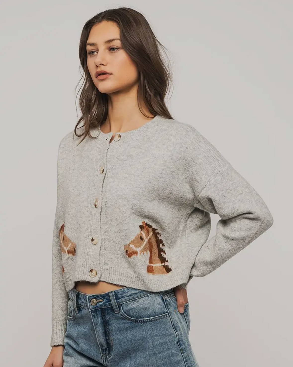 Equestrian Knit Cardigan