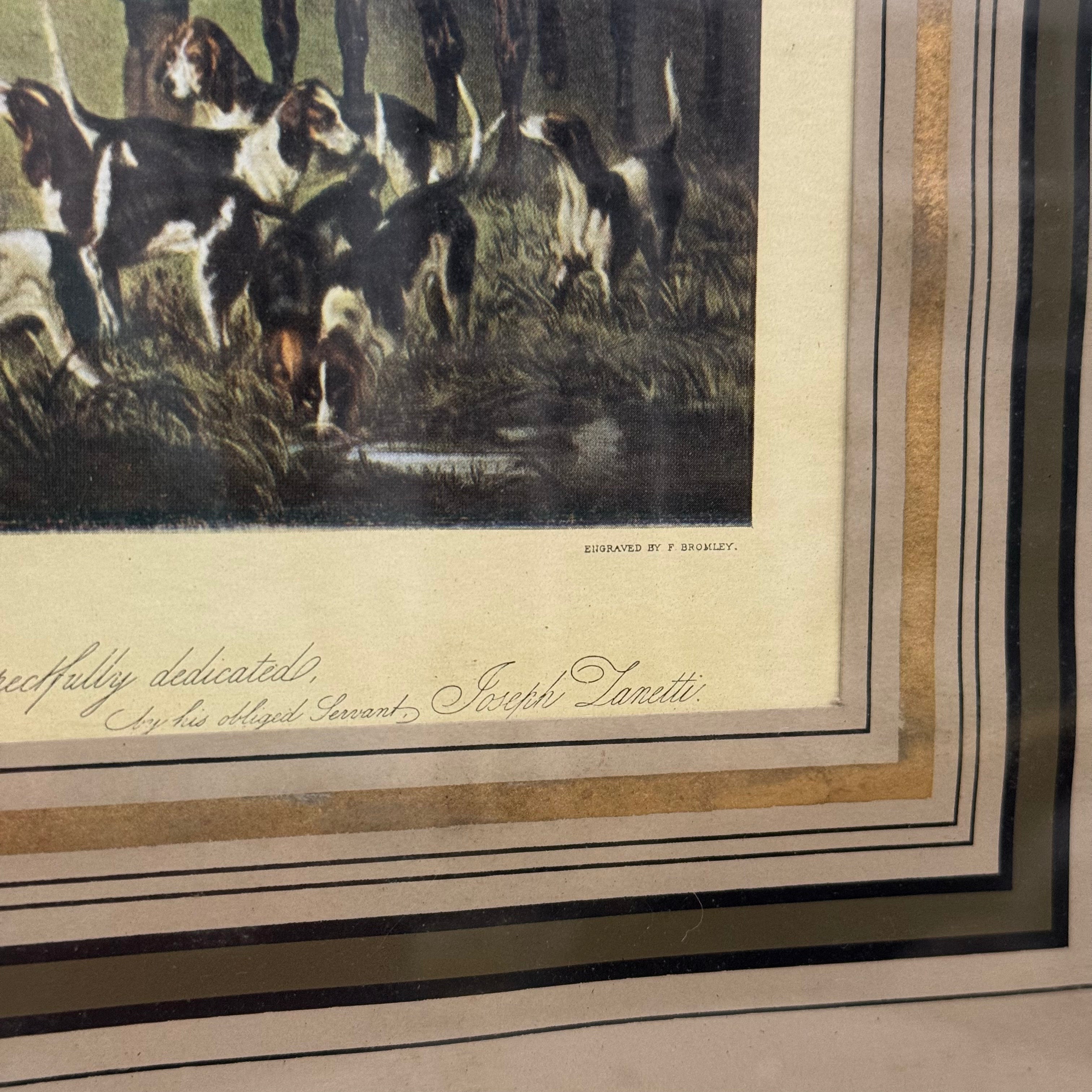 The Bury Hunt Engraving