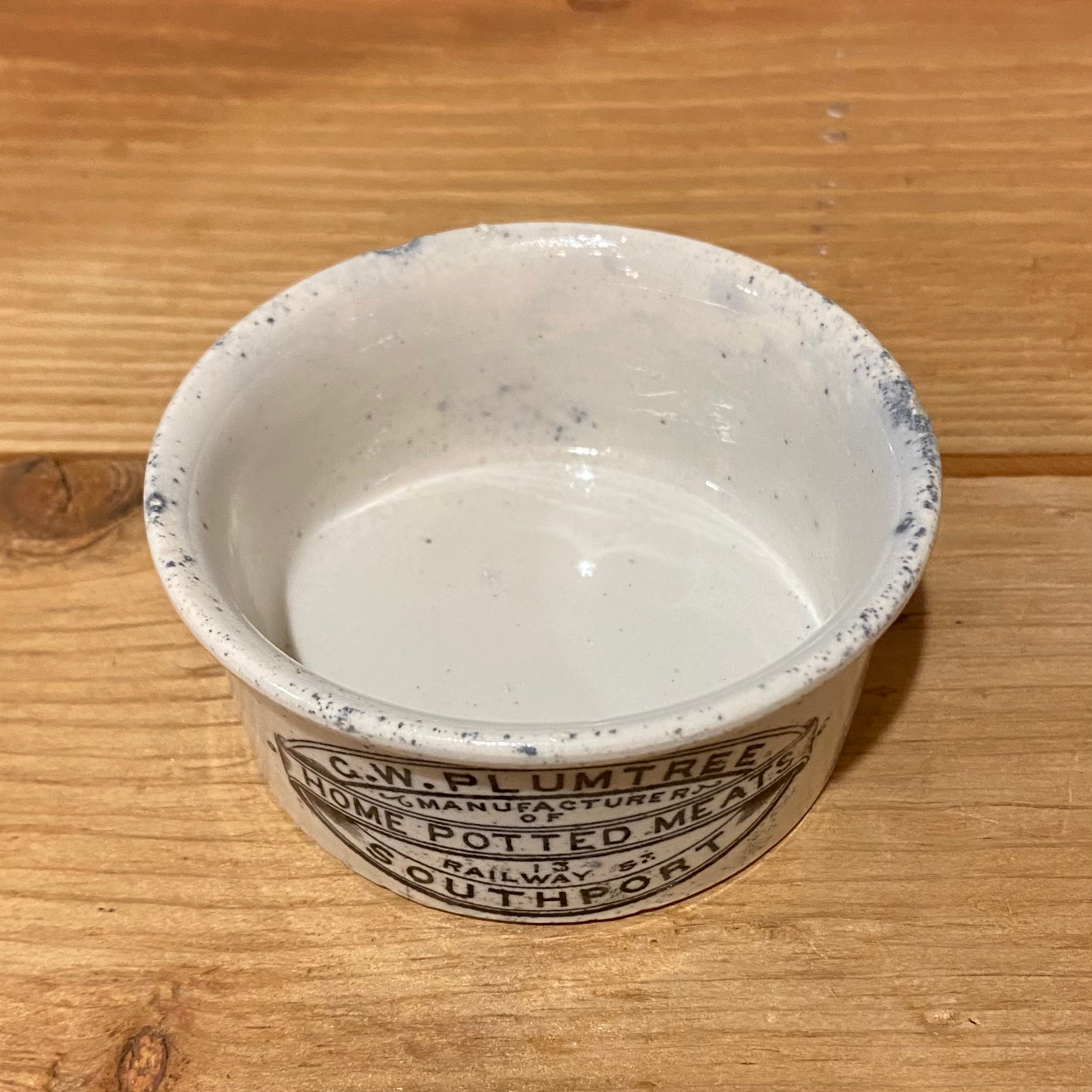 C.W. Plumtree Potted Meat Jar