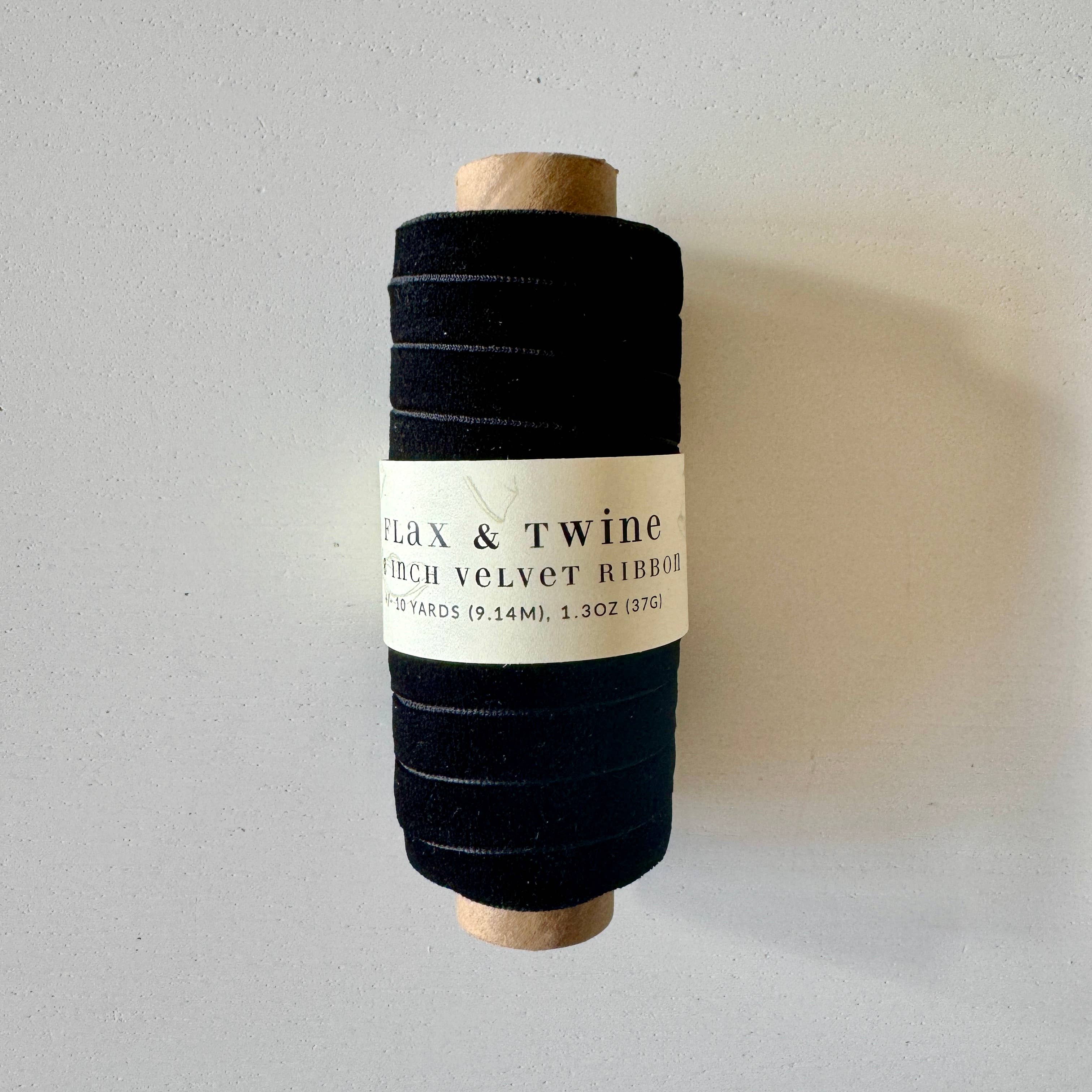 3/8" Velvet Ribbon - 10 Yards