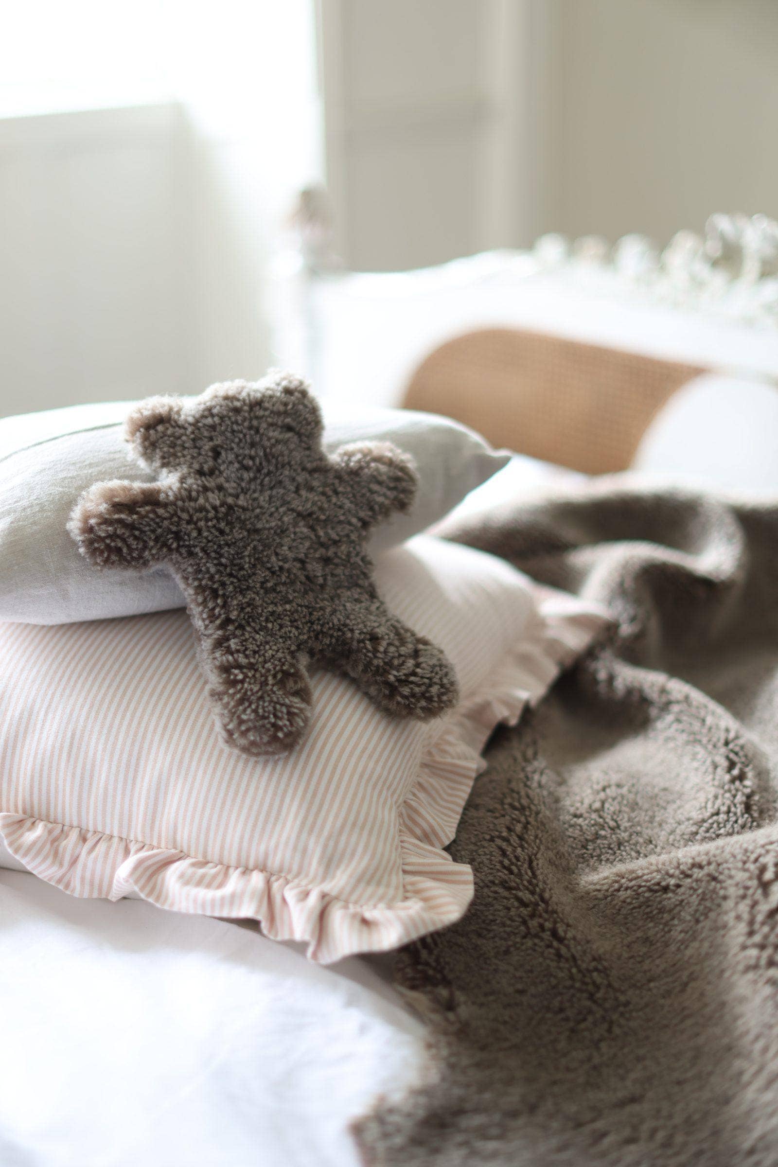 Hot Water Bottle Cover 0.2L Swedish Taupe Brown | Flat Eric Jr by Owen Barry