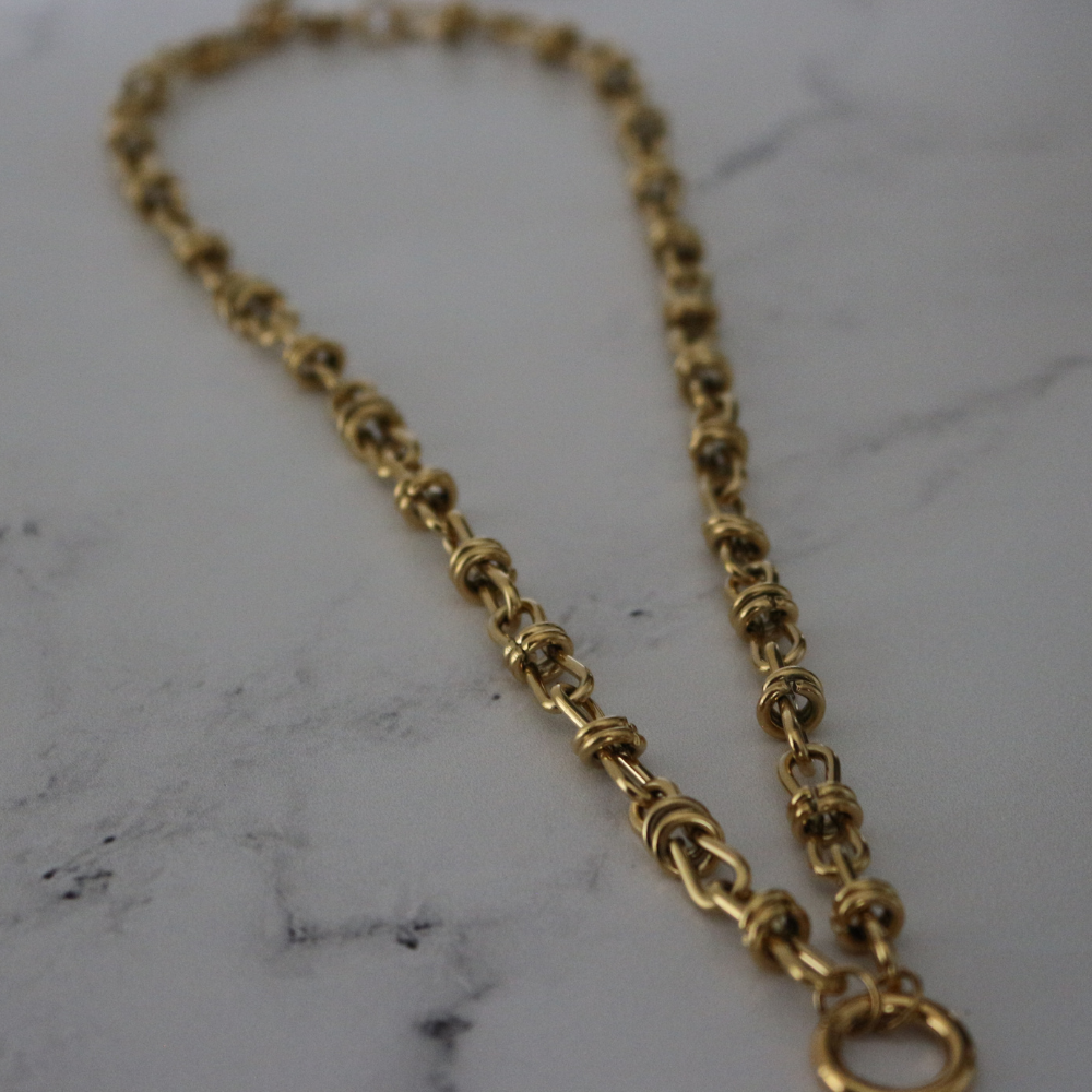 Bramble Chain 14K Gold