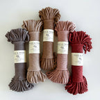 Flax & Twine 5mm Brenn Twisted Cotton Rope