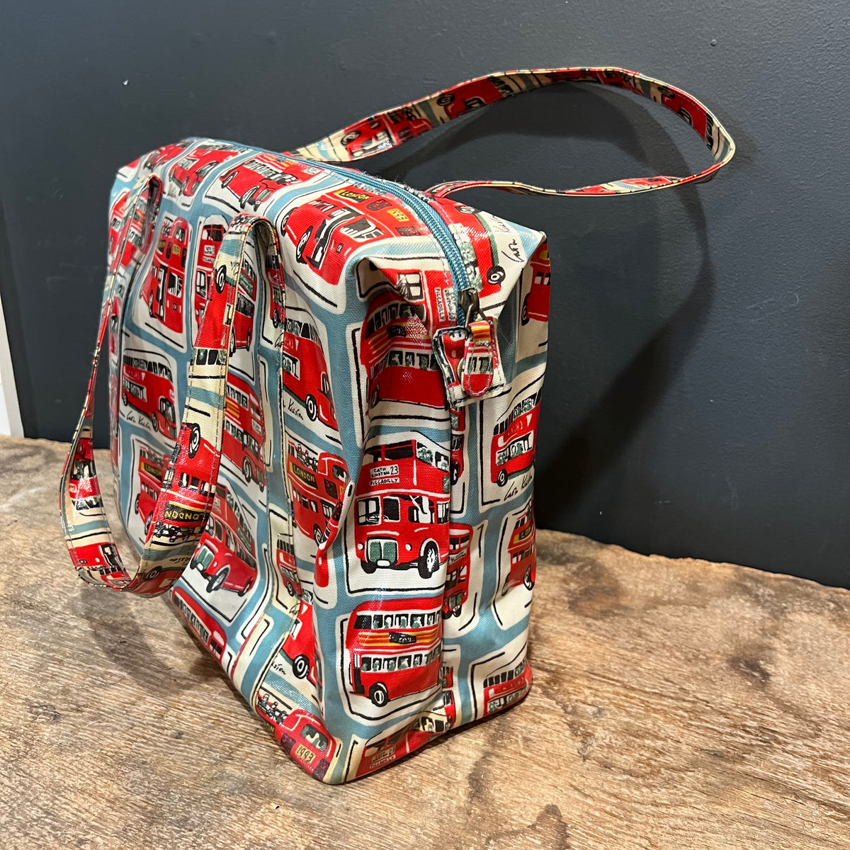 Vintage Cath Kidston London Double-Decker Bus Tote