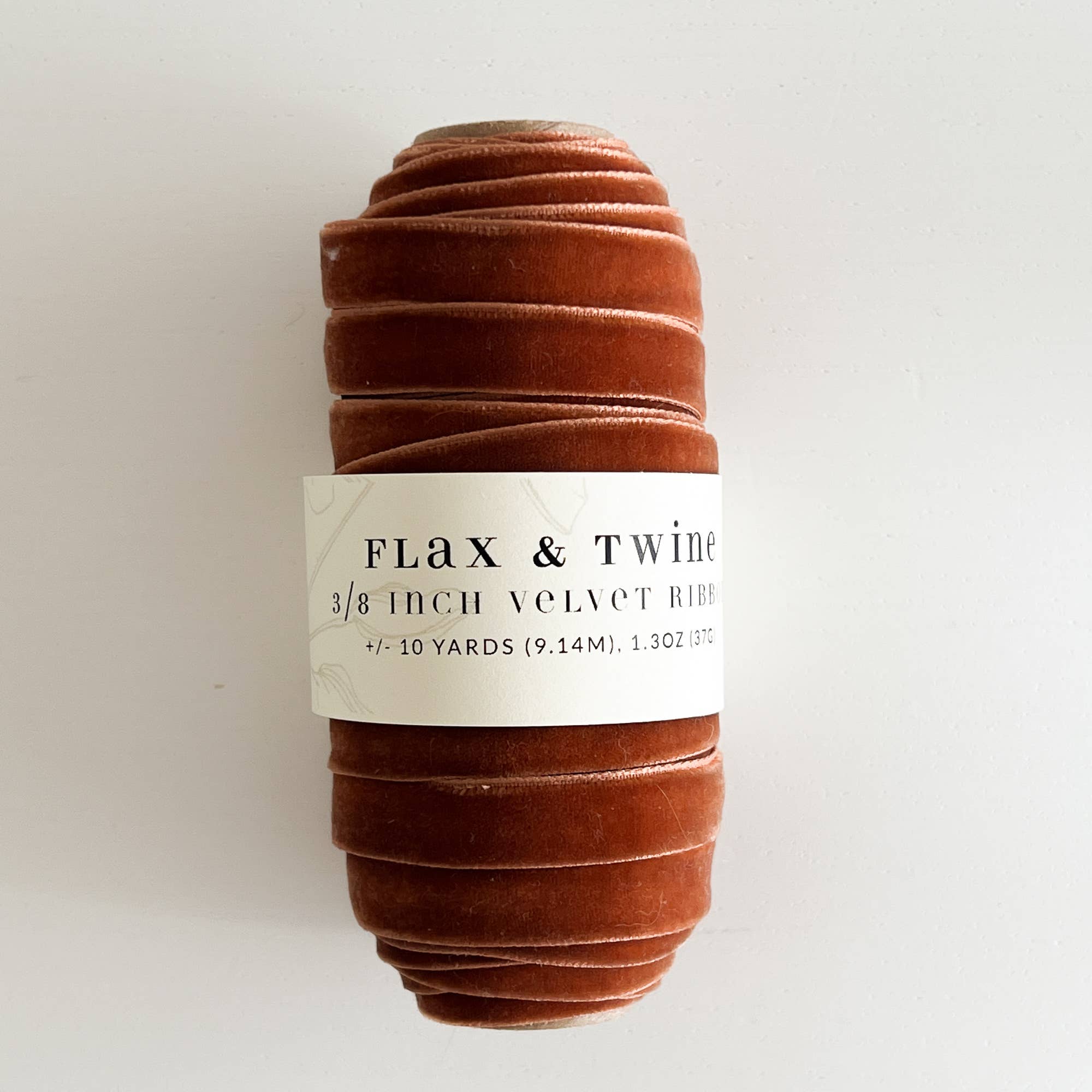 3/8" Velvet Ribbon - 10 Yards