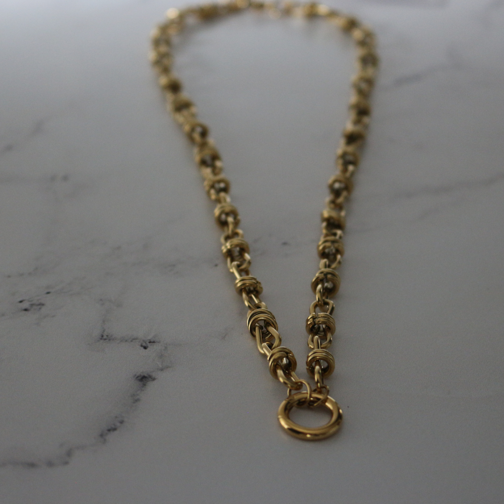 Bramble Chain 14K Gold