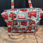 Vintage Cath Kidston London Double-Decker Bus Tote