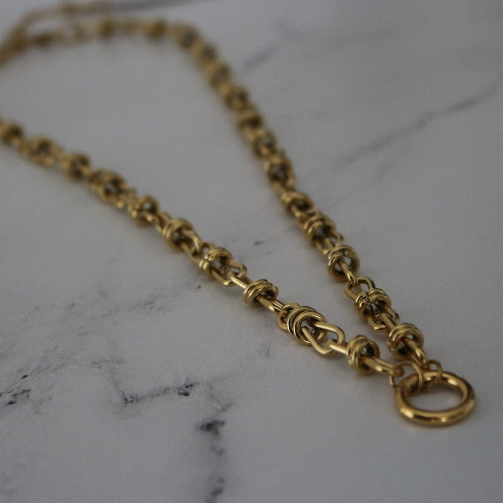 Bramble Chain 14K Gold