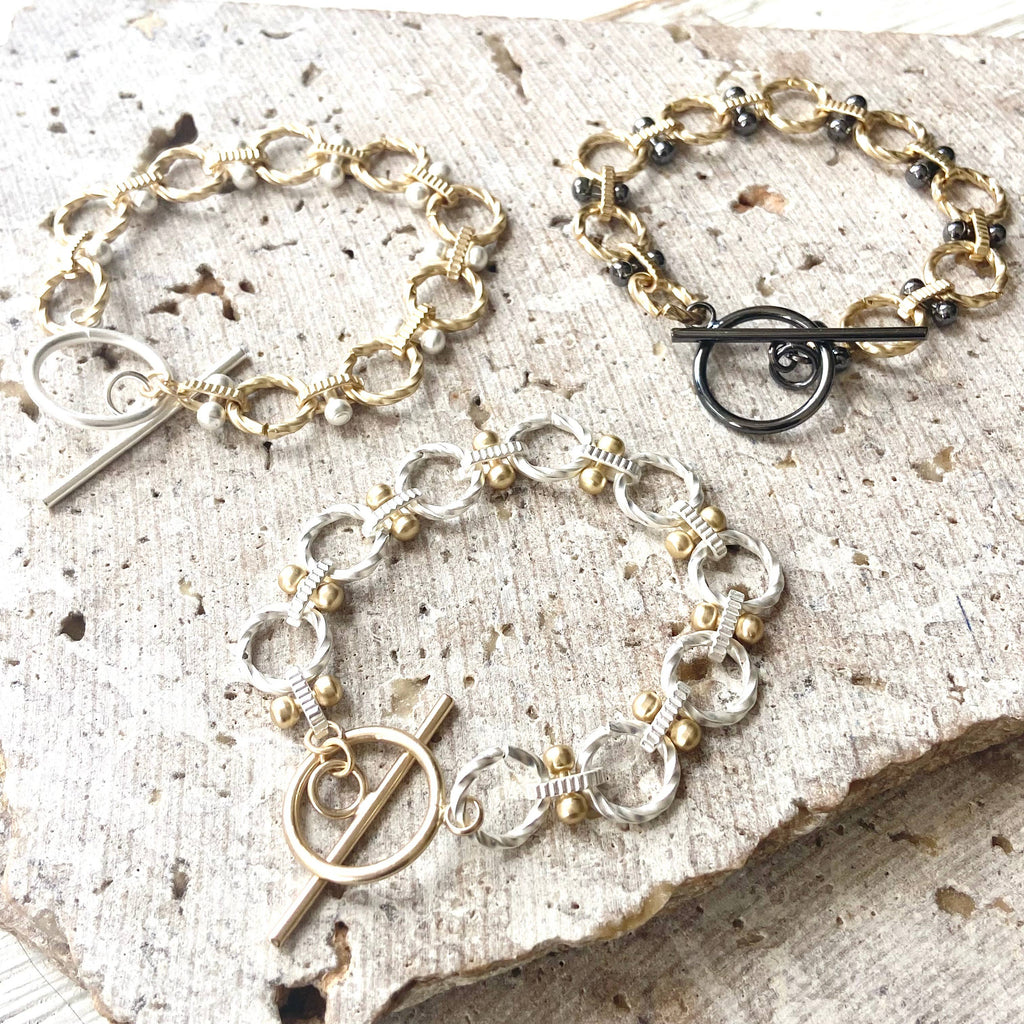 Matte Toggle Bracelet