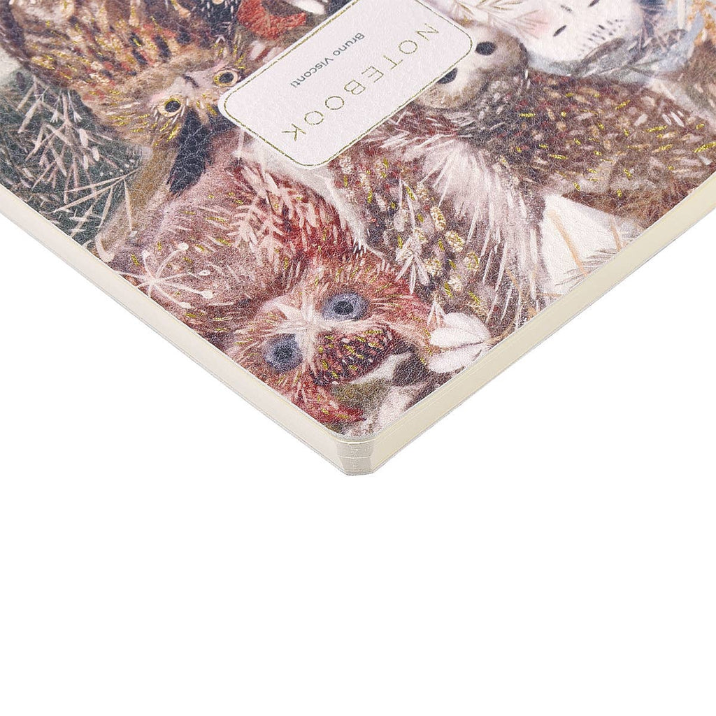 Owls Vegan Leather Notebook