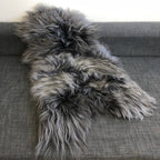 Swedish Sheepskin Rug - Slate Grey