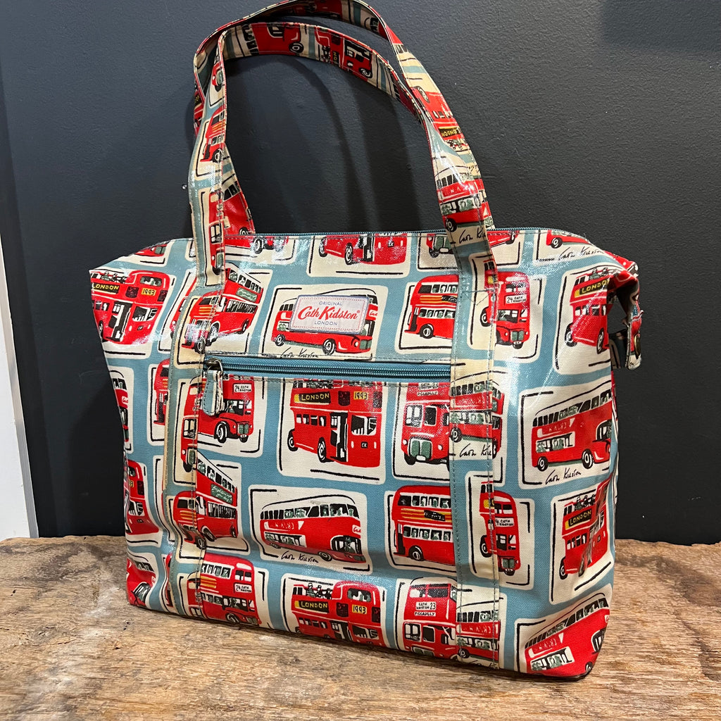 Vintage Cath Kidston London Double-Decker Bus Tote
