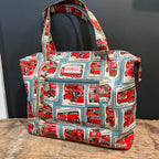 Vintage Cath Kidston London Double-Decker Bus Tote