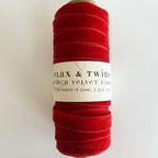 3/8" Velvet Ribbon - 10 Yards