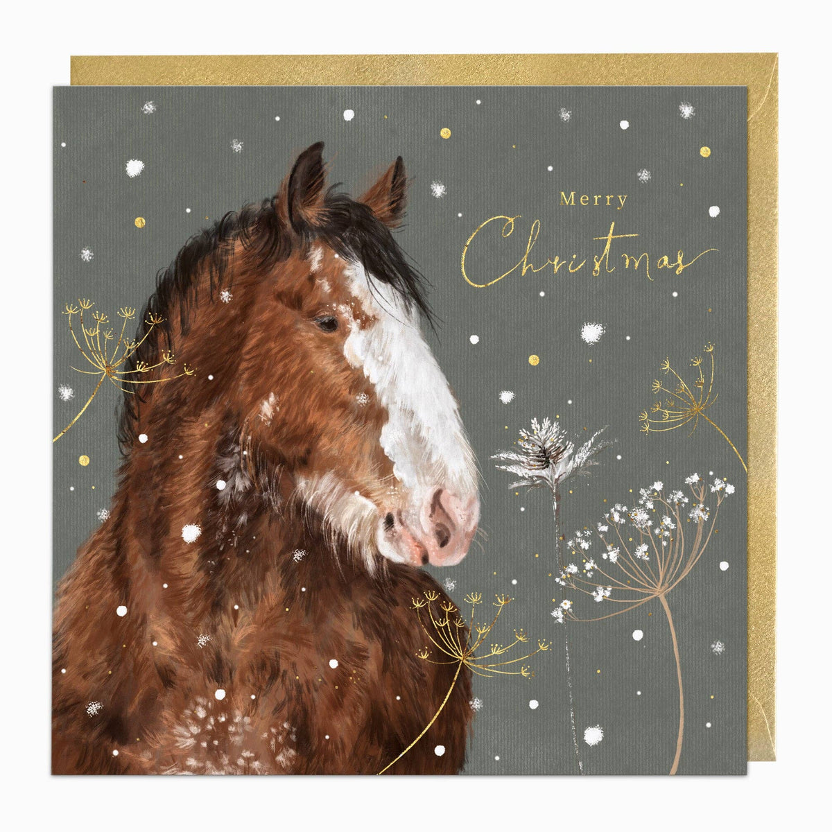 Clydesdale Christmas Card