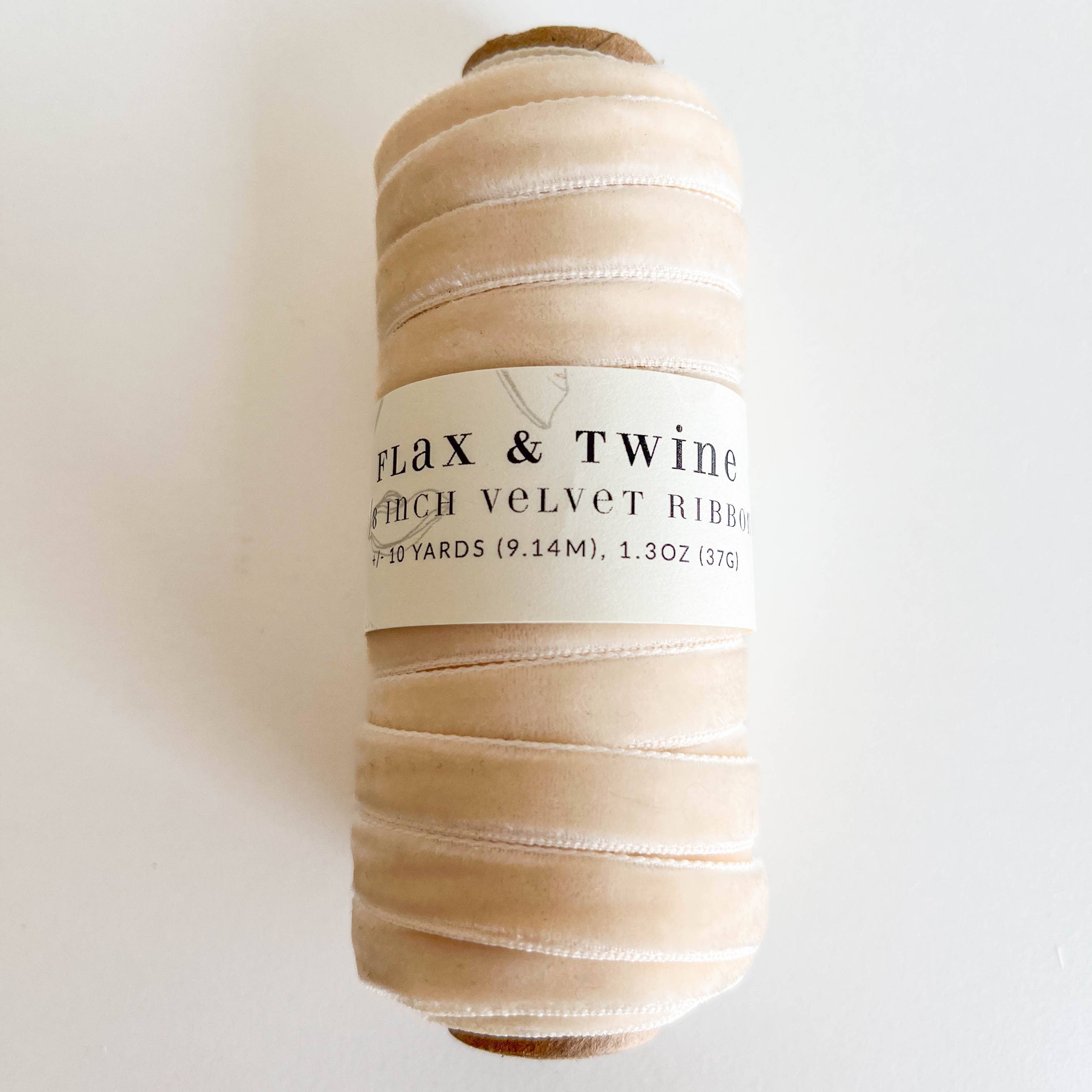 3/8" Velvet Ribbon - 10 Yards
