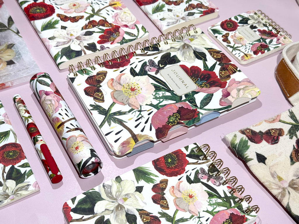 Peonies A6 Passport Notebook