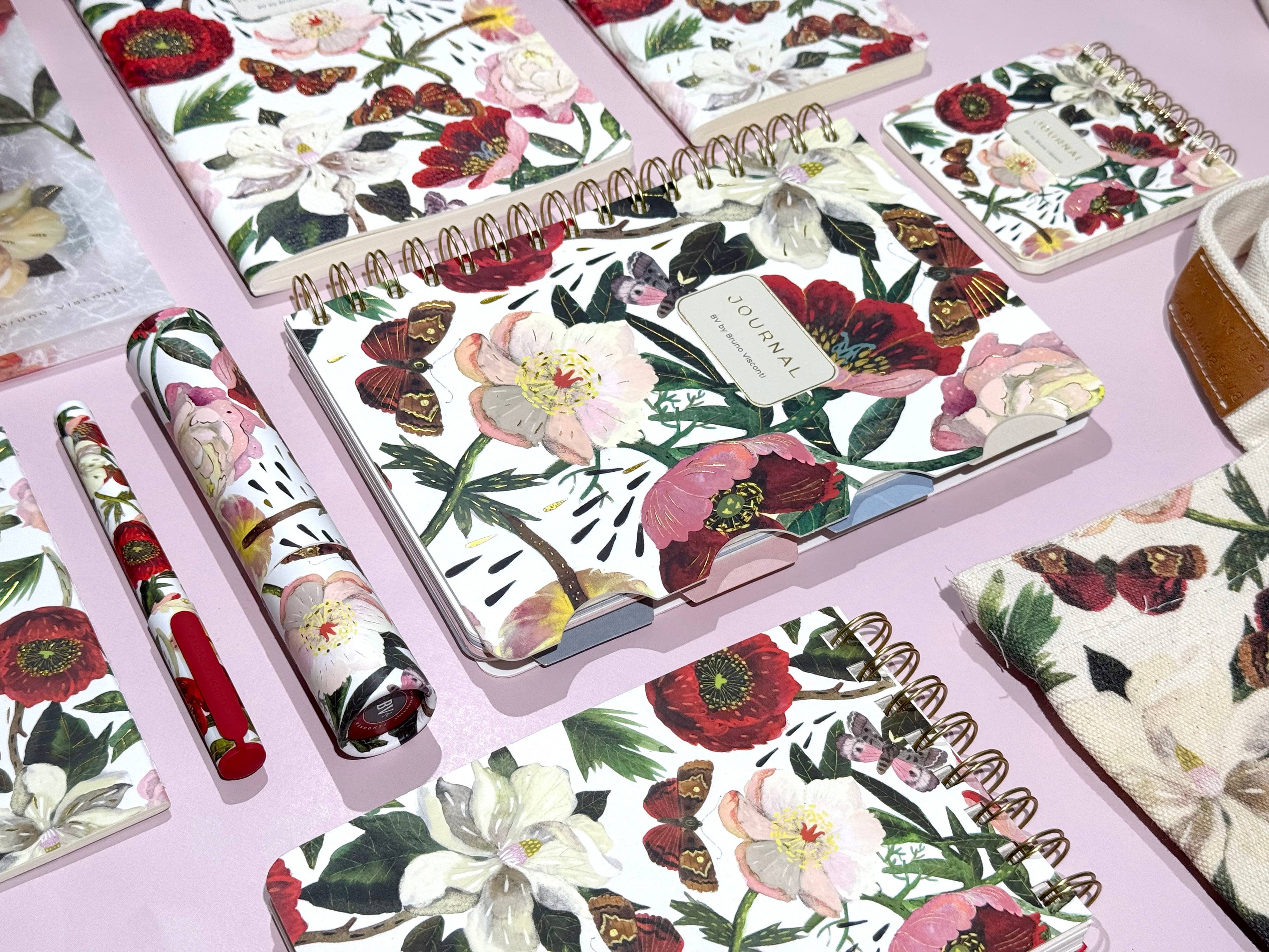 Peonies A6 Passport Notebook