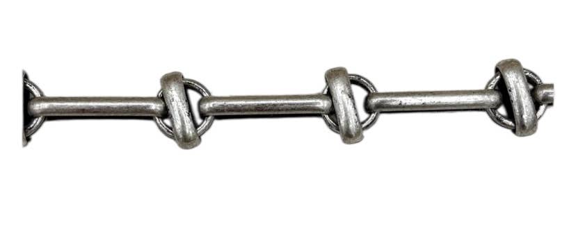 Entwined Knotted Link Necklace