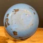 French Blue Enamel Mixing Bowl