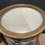 Blue & White Chinoiserie Style Cachepots