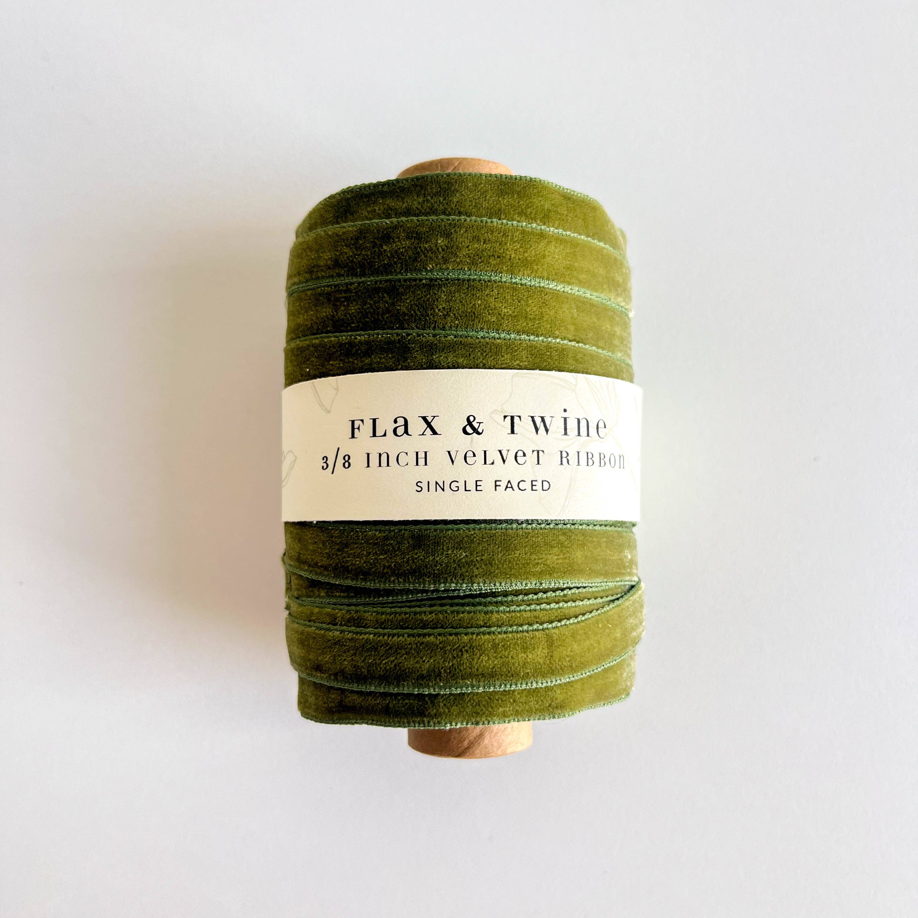 3/8" Velvet Ribbon - 30 yards
