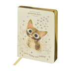 A6 Vegan Leather Daily Planner Planner - Kitten