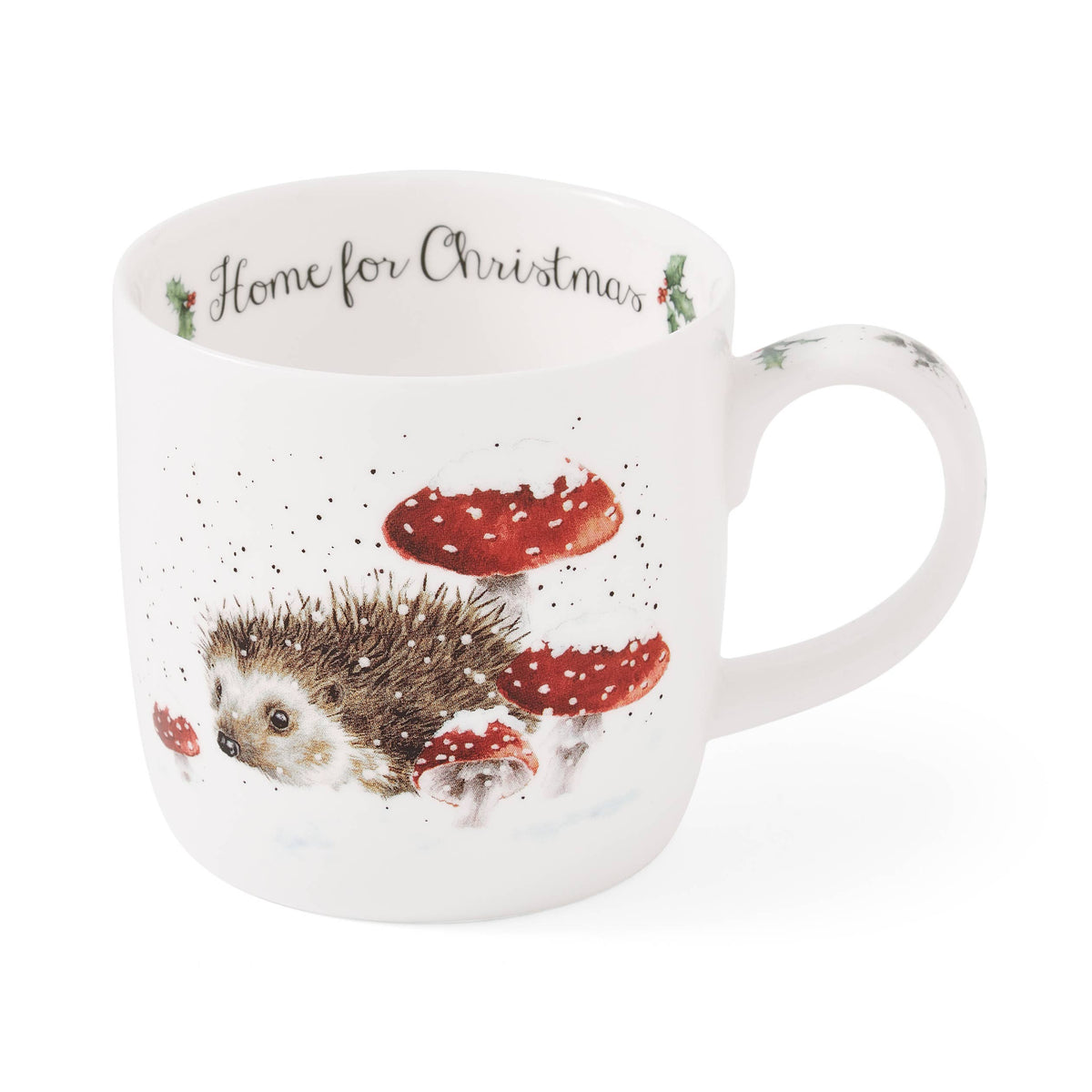 Wrendale HOME FOR CHRISTMAS MUG 11OZ