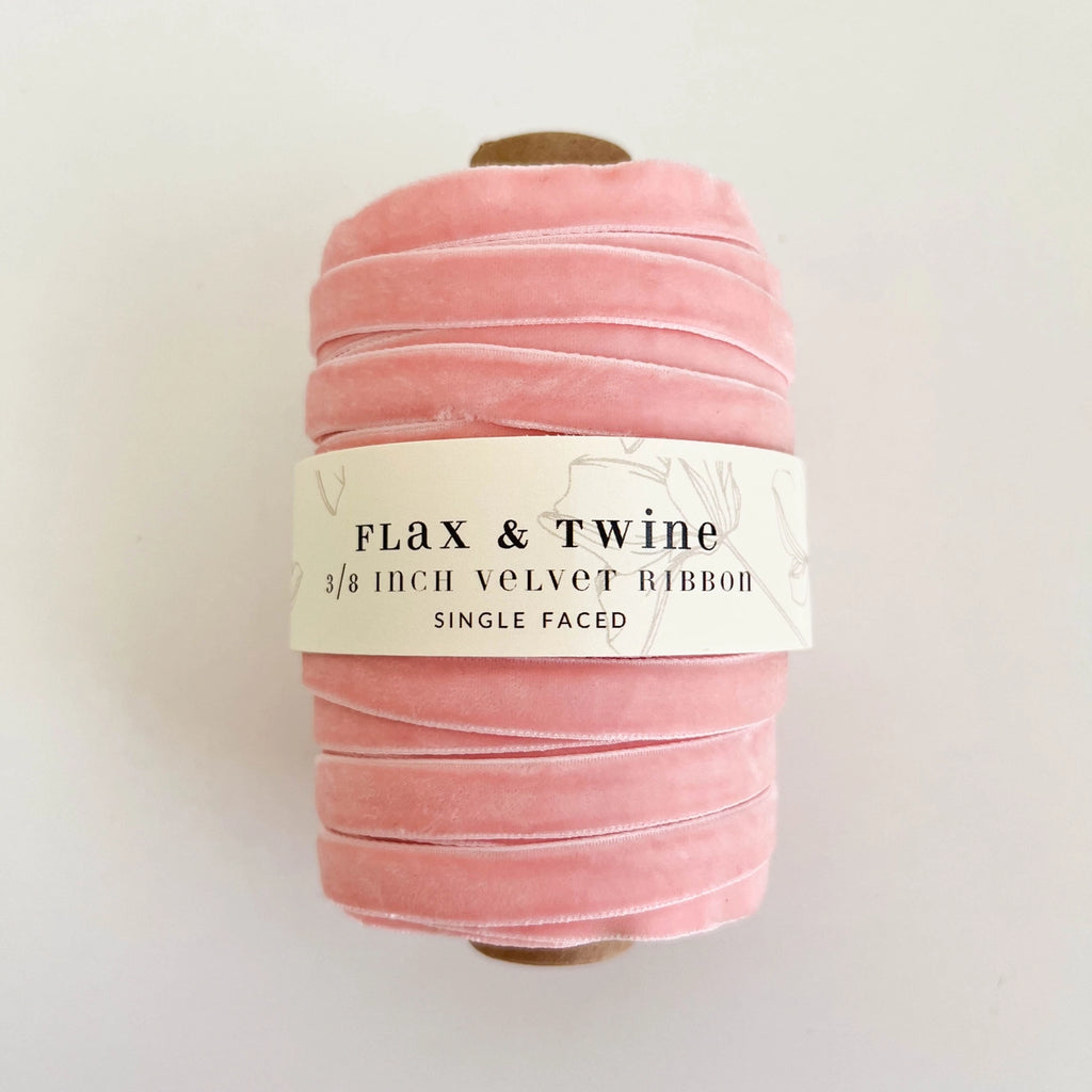 3/8" Velvet Ribbon - 10 Yards
