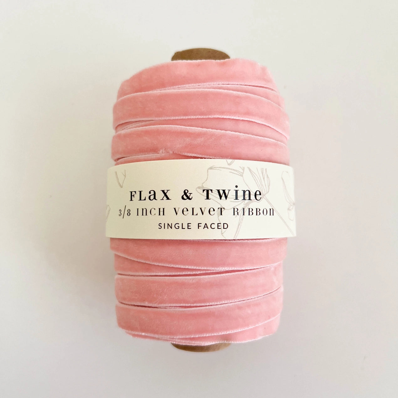 3/8" Velvet Ribbon - 10 Yards