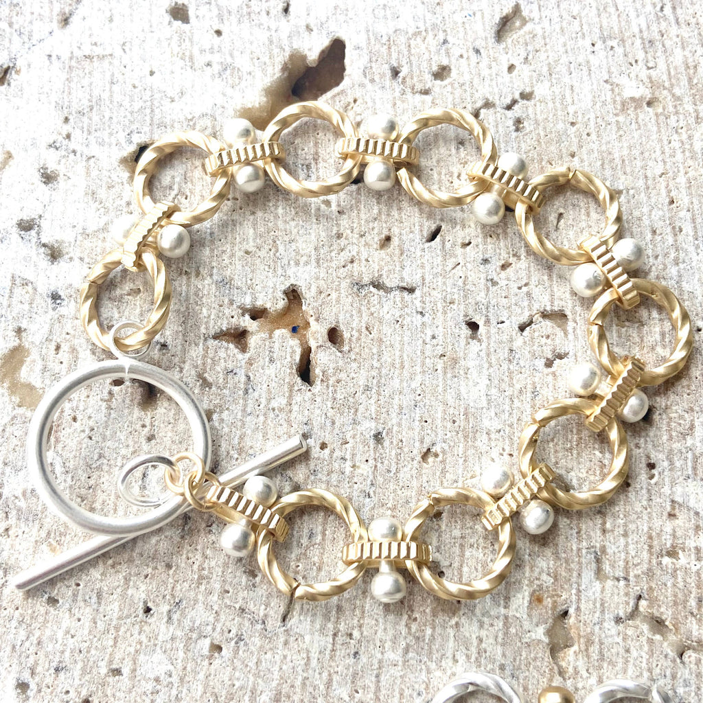 Matte Toggle Bracelet