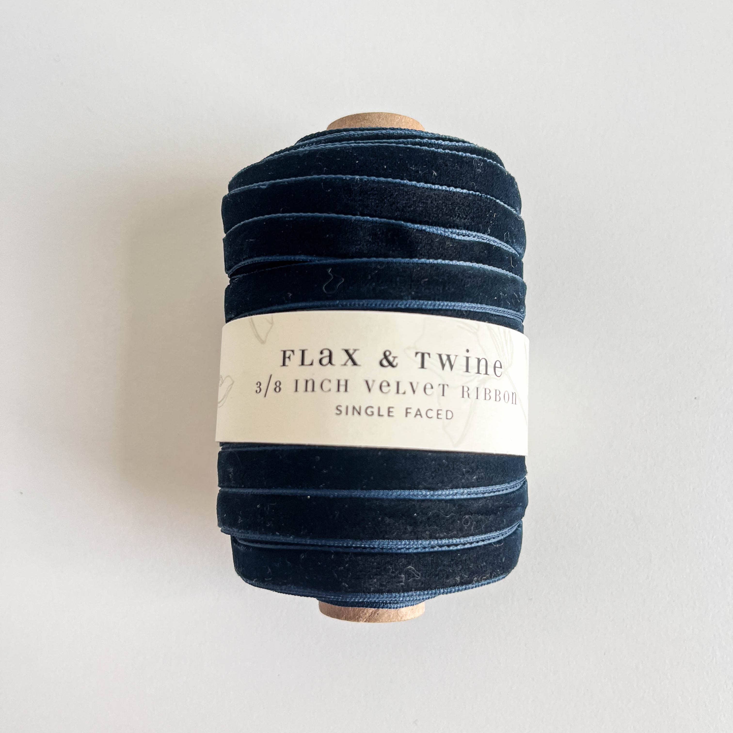 3/8" Velvet Ribbon - 30 yards