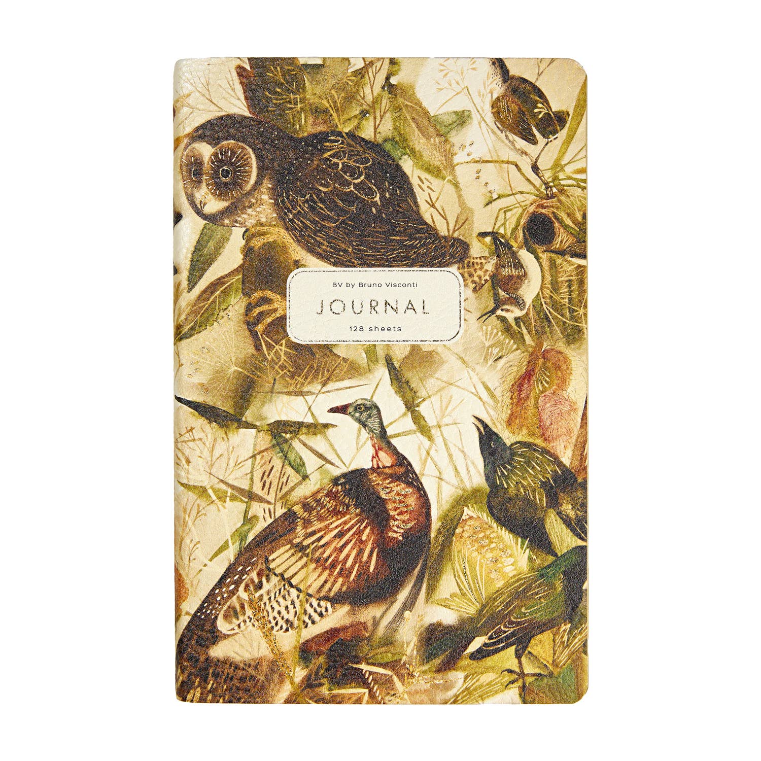 A5 Vegan Leather Daily Planner - Owls