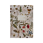Greens and Flowers Notebook