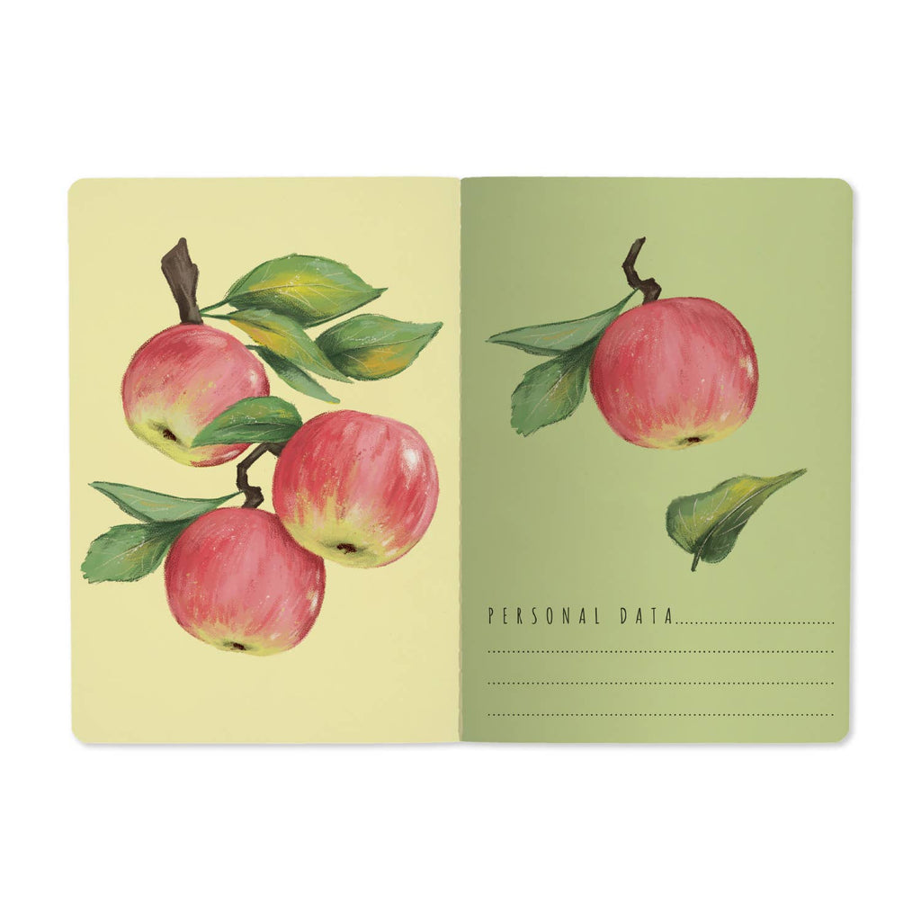 A5 Notebook - Apples on the Tree