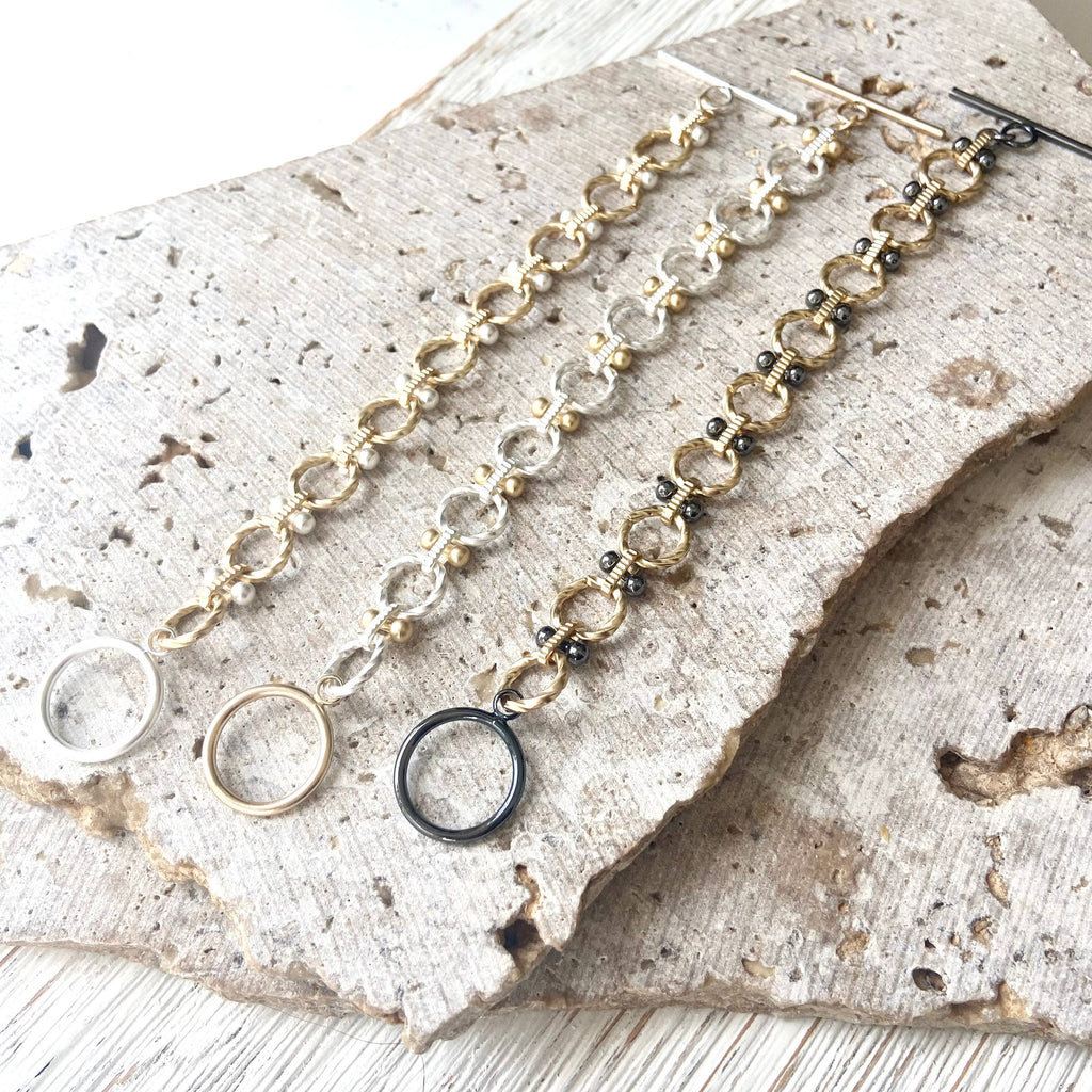 Matte Toggle Bracelet