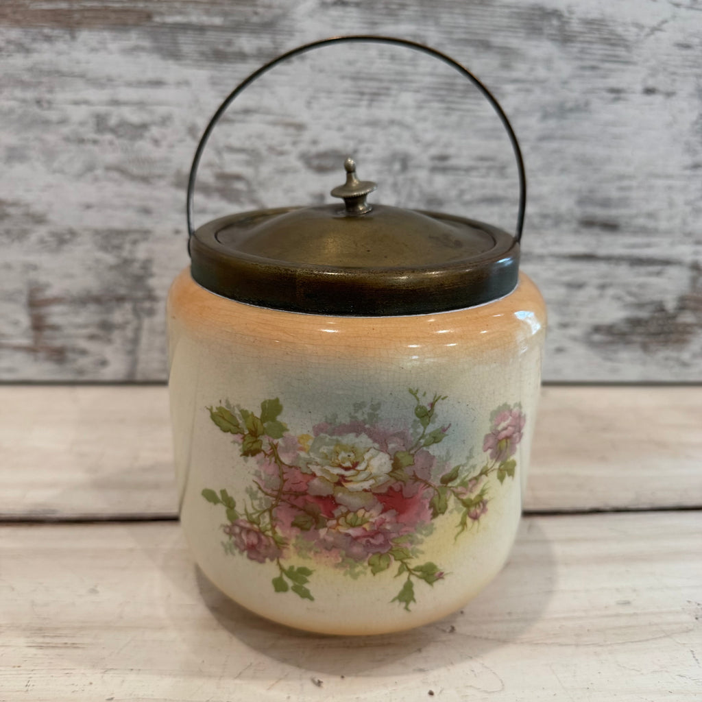 English Peek Frean Biscuit Barrel