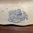 Blue Asiatic Pheasants Transferware Platter