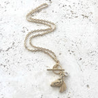 Horse Head Toggle Necklace