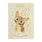 A6 Vegan Leather Daily Planner Planner - Kitten