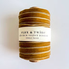 3/8" Velvet Ribbon - 30 yards