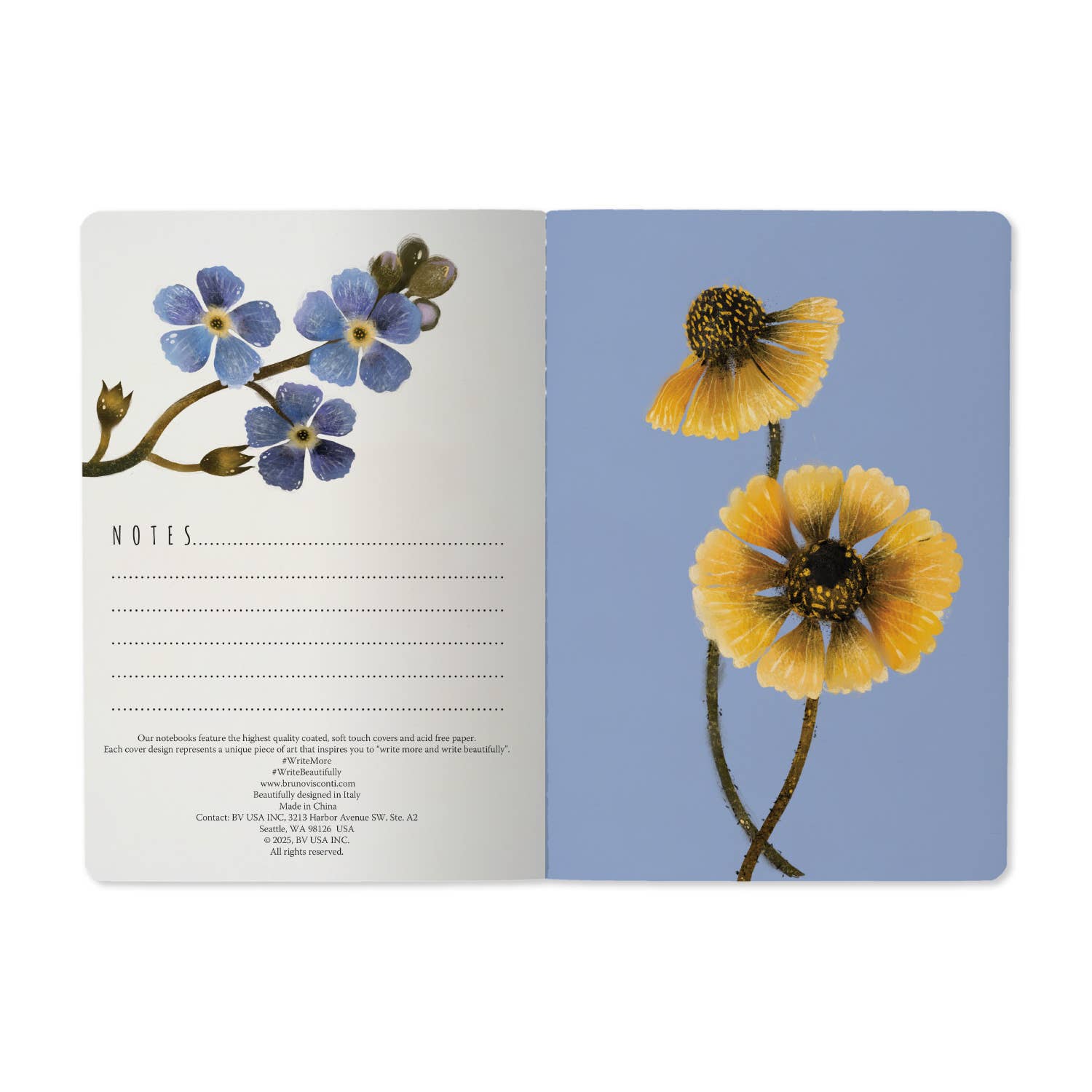 A5 Notebook - Spring Bloom 