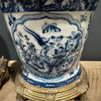 Blue & White Chinoiserie Style Cachepots